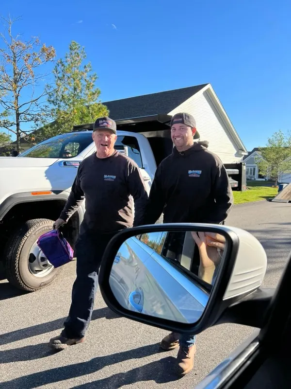 Bob McDuffy and Bob McDuffy of McDuffy & Son Paving